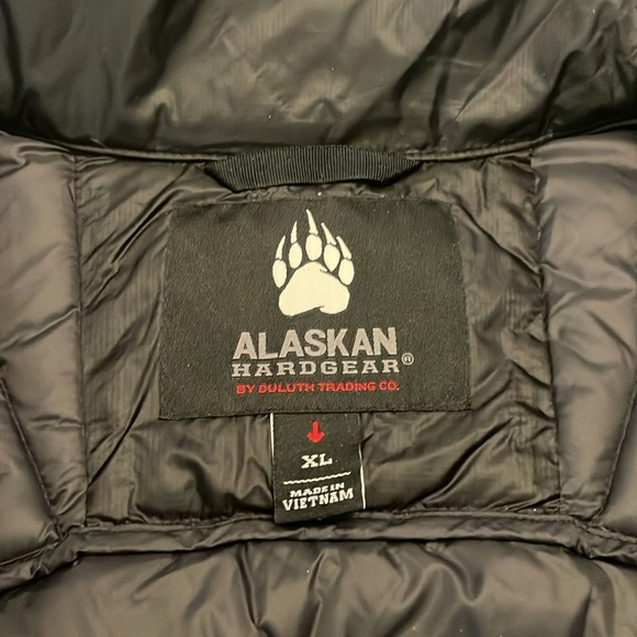 Alaskan Hardware Aniak Down Vest NWOT Size XL Duluth Trading Company - Picture 3 of 7